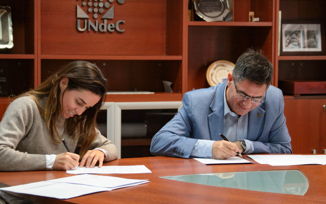 Gestión | Firma de convenio entre la UNdeC y la Unión Agraria S.A
