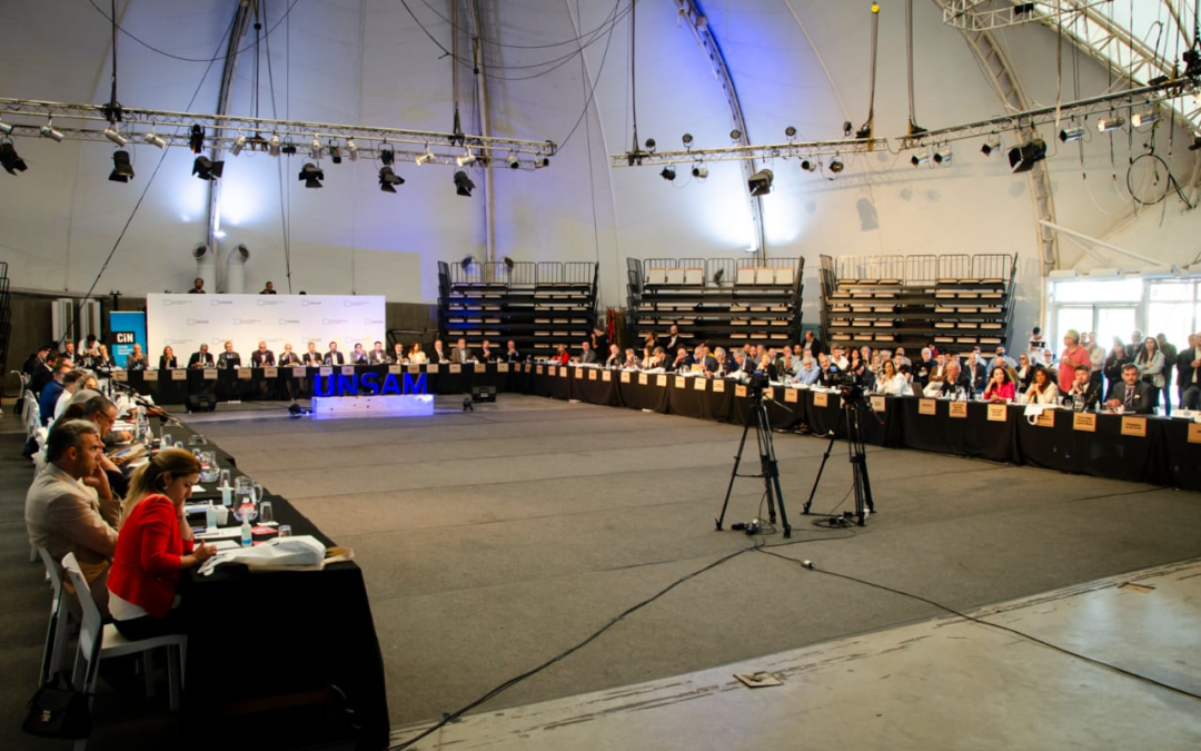 Gestión | Se está llevando a cabo el 91° Plenario de Rectoras y Rectores del CIN