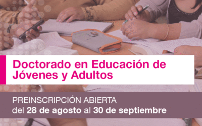 Posgrado | Doctorado en Educación de Jóvenes y Adultos