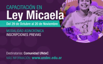 Última capacitación en Ley Micaela del ciclo 2025