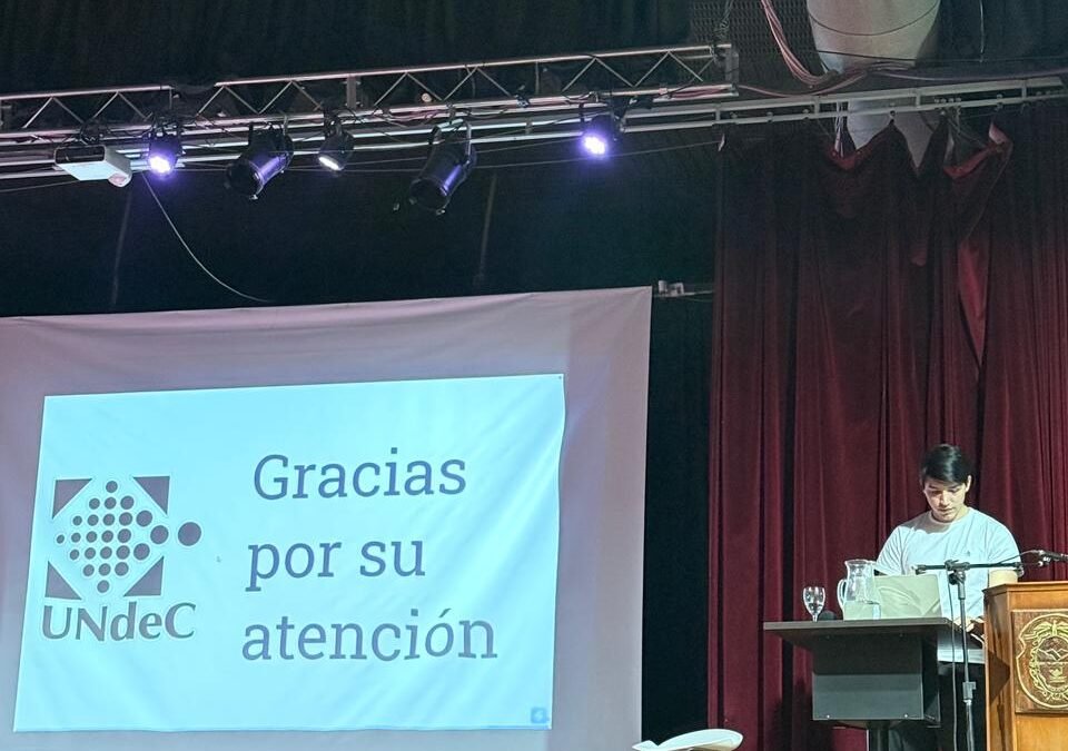 La Escuela de Ingeniería estuvo presente en el 1°Congreso de IA