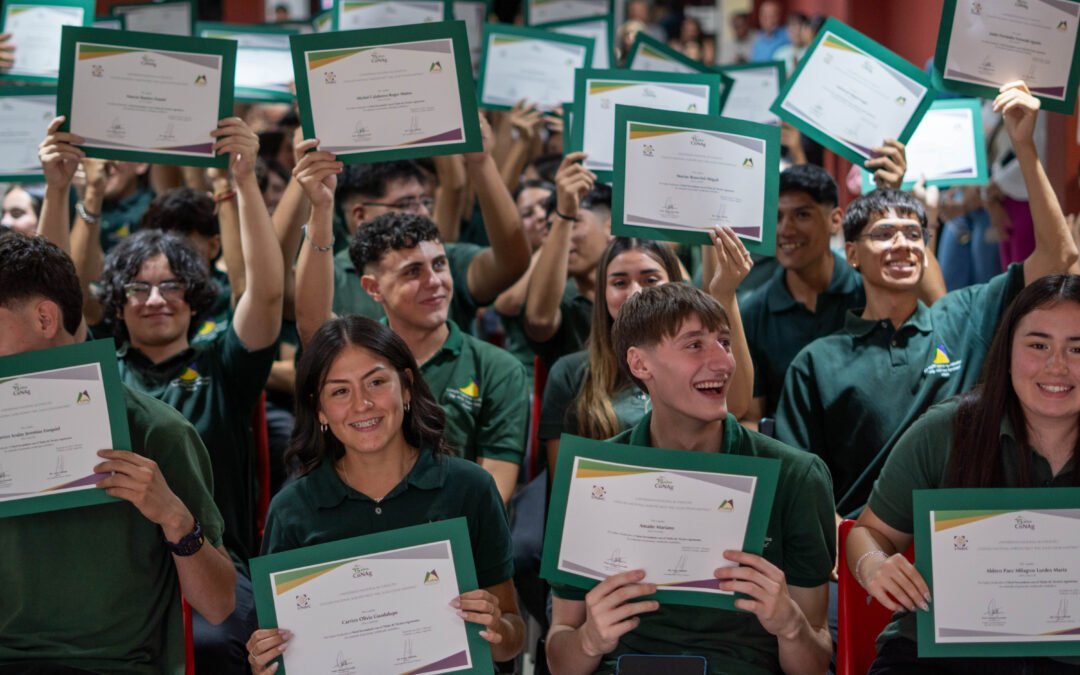 CoNAg celebró una nueva colación y 15 años de trayectoria educativa