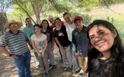 Investigadores de la UNdeC visitaron productores cunícolas de Nonogasta