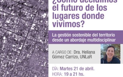 Invitan a clase abierta sobre ordenamiento territorial y planeamiento