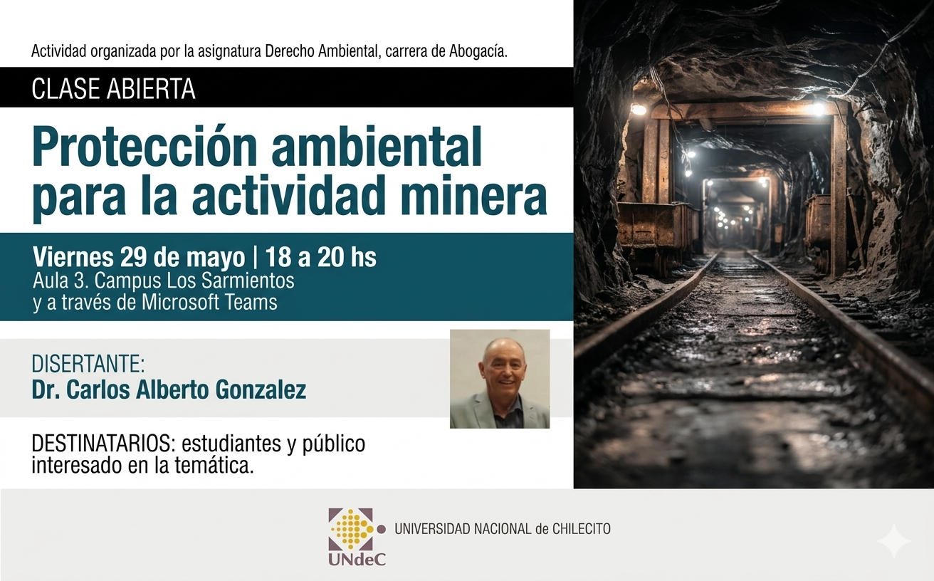 CLASE ABIERTA- DERECHO AMBIENTAÑ- GONZALEZ