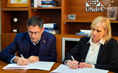 GESTIÓN – firma de convenio con el Colegio de Escribanos de La Rioja