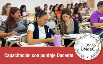 La UNdeC abre inscripción a capacitación docente sobre evaluación significativa en la enseñanza del inglés