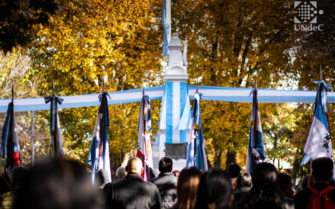 La UNdeC y el CoNAg participaron de la celebración patria por el 25 de Mayo en Plaza Caudillos Federales