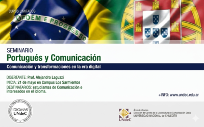 Abren inscripciones para el seminario sobre portugués y comunicación en la era digital en la UNdeC