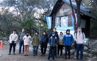 Académicas – Estudiantes de Ciencias Biológicas UNdeC realizaron jornada de campo en la reserva Juan Caro