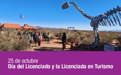 25 de octubre. Día del Licenciado y la Licenciada en Turismo
