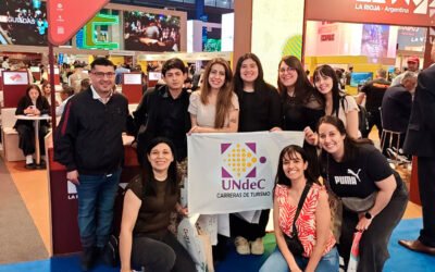 Académicas – Estudiantes de Turismo de la UNdeC participaron en la Feria Internacional de Turismo en Buenos Aires